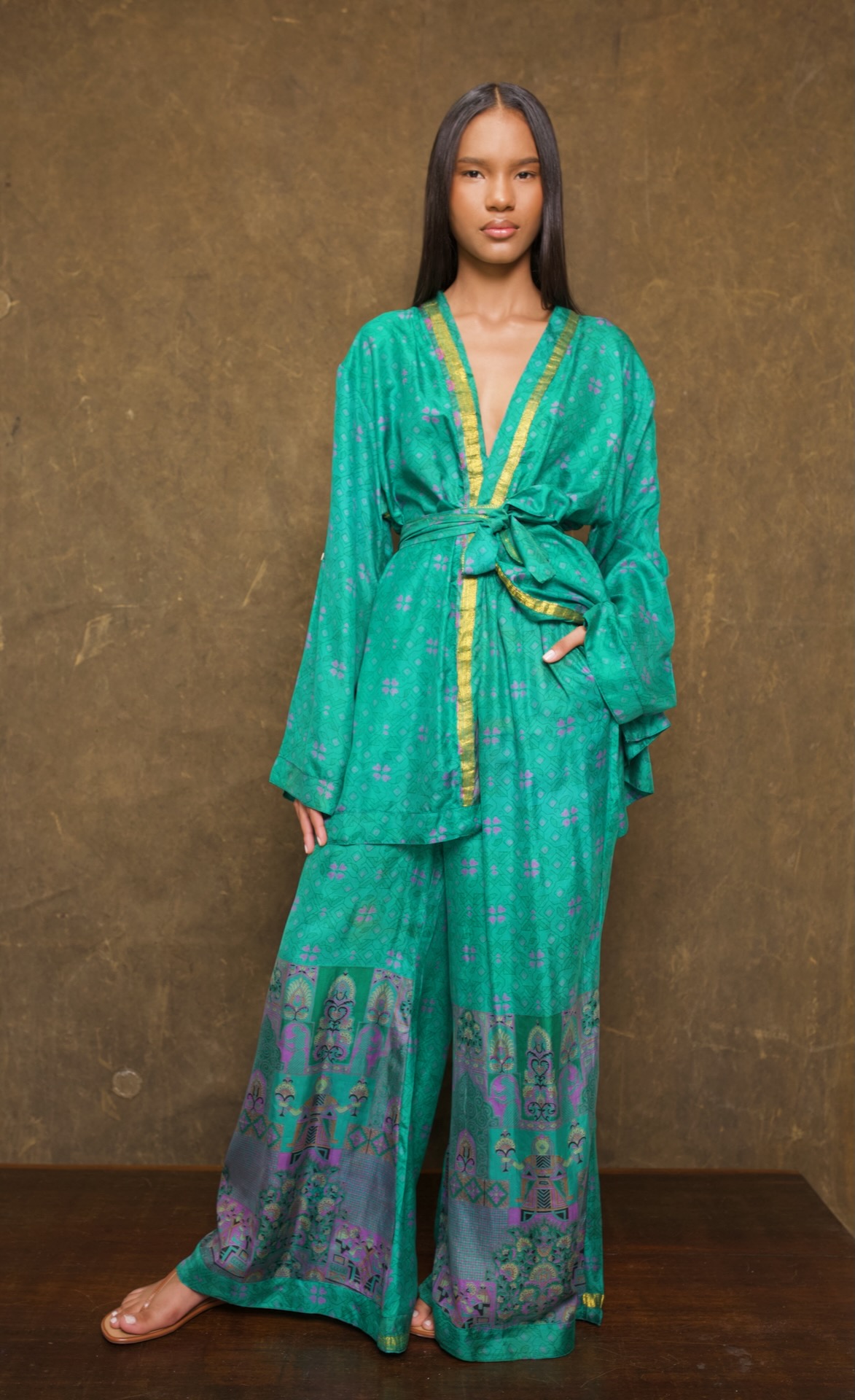 Brisa Kimono e Calça